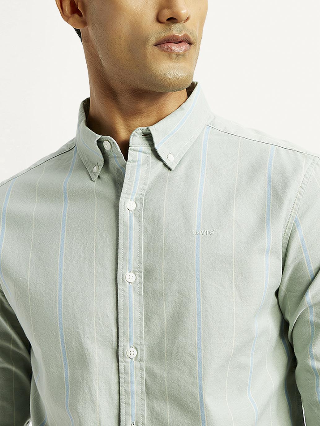 Men's Striped Slim Fit Shirt