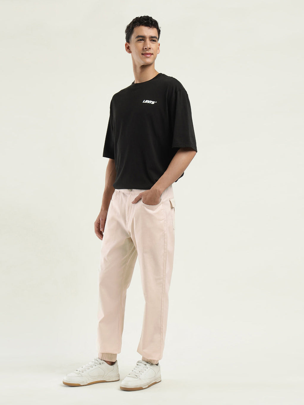 Men's Regular Fit Cargo Trousers