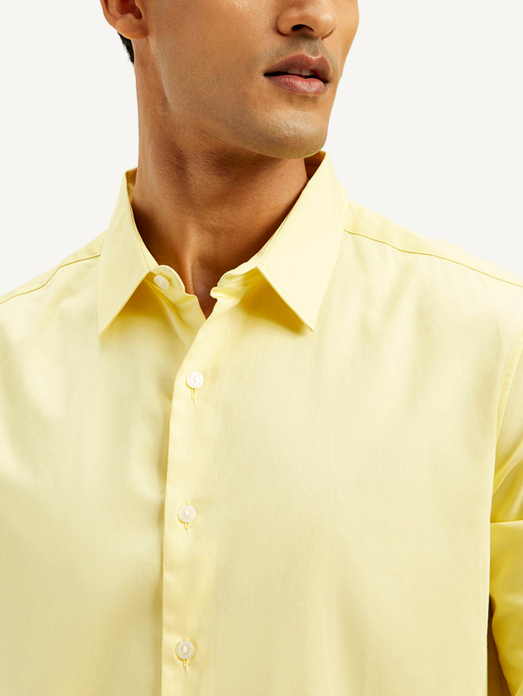 Men's Redloop Solid Slim Fit Shirt