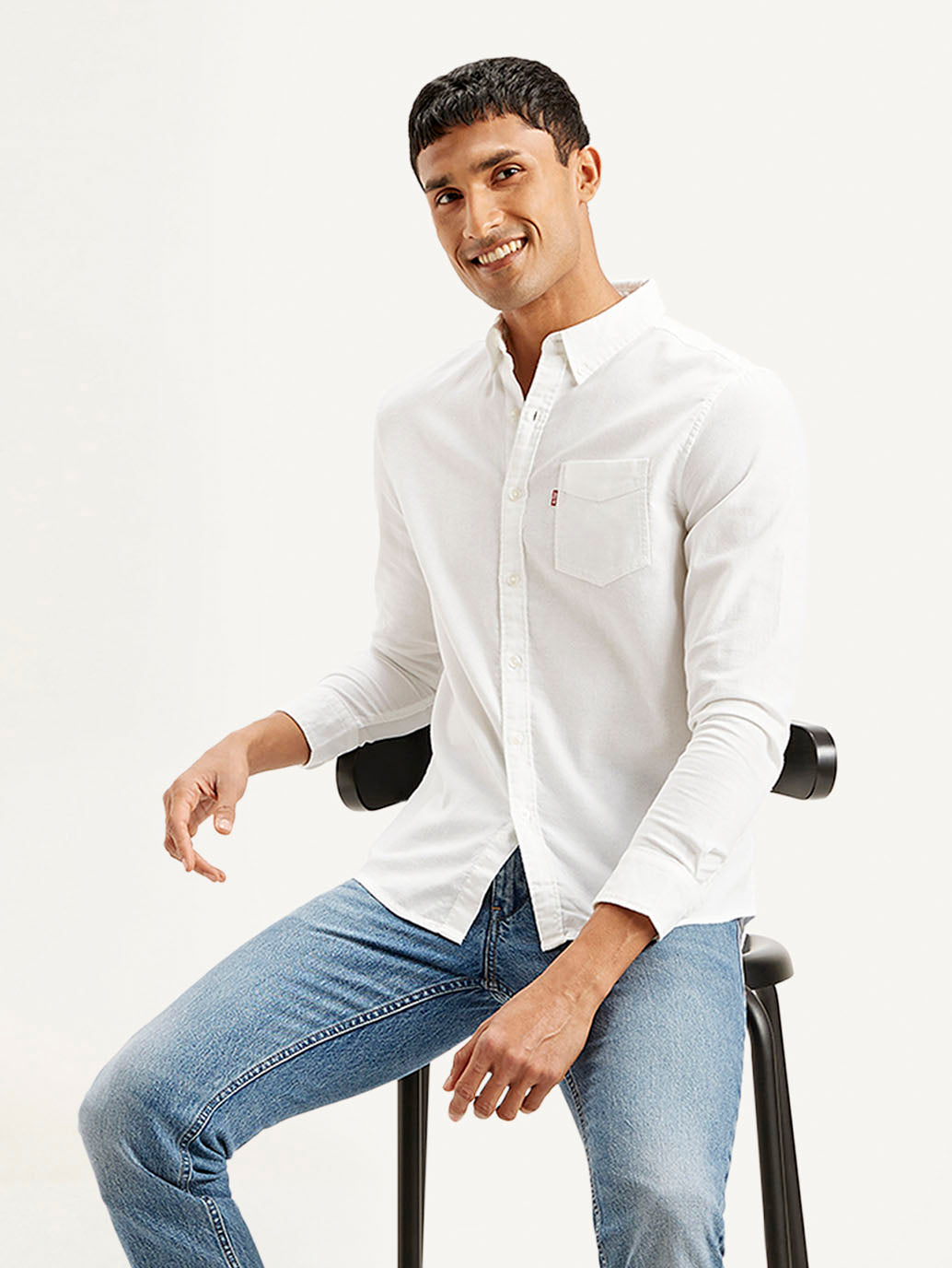 Men's Solid Slim Fit Shirt