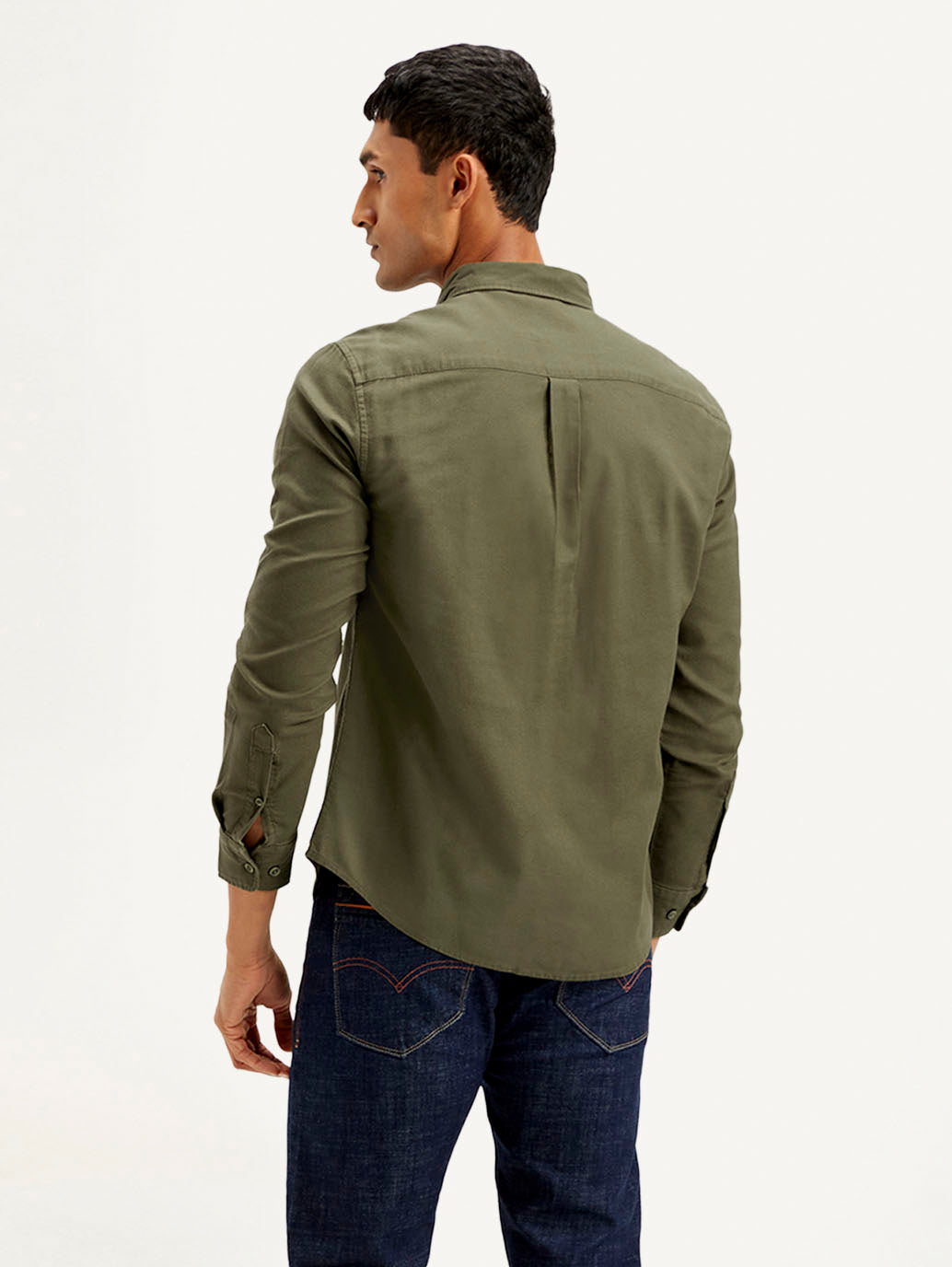 Men's Solid Slim Fit Shirt