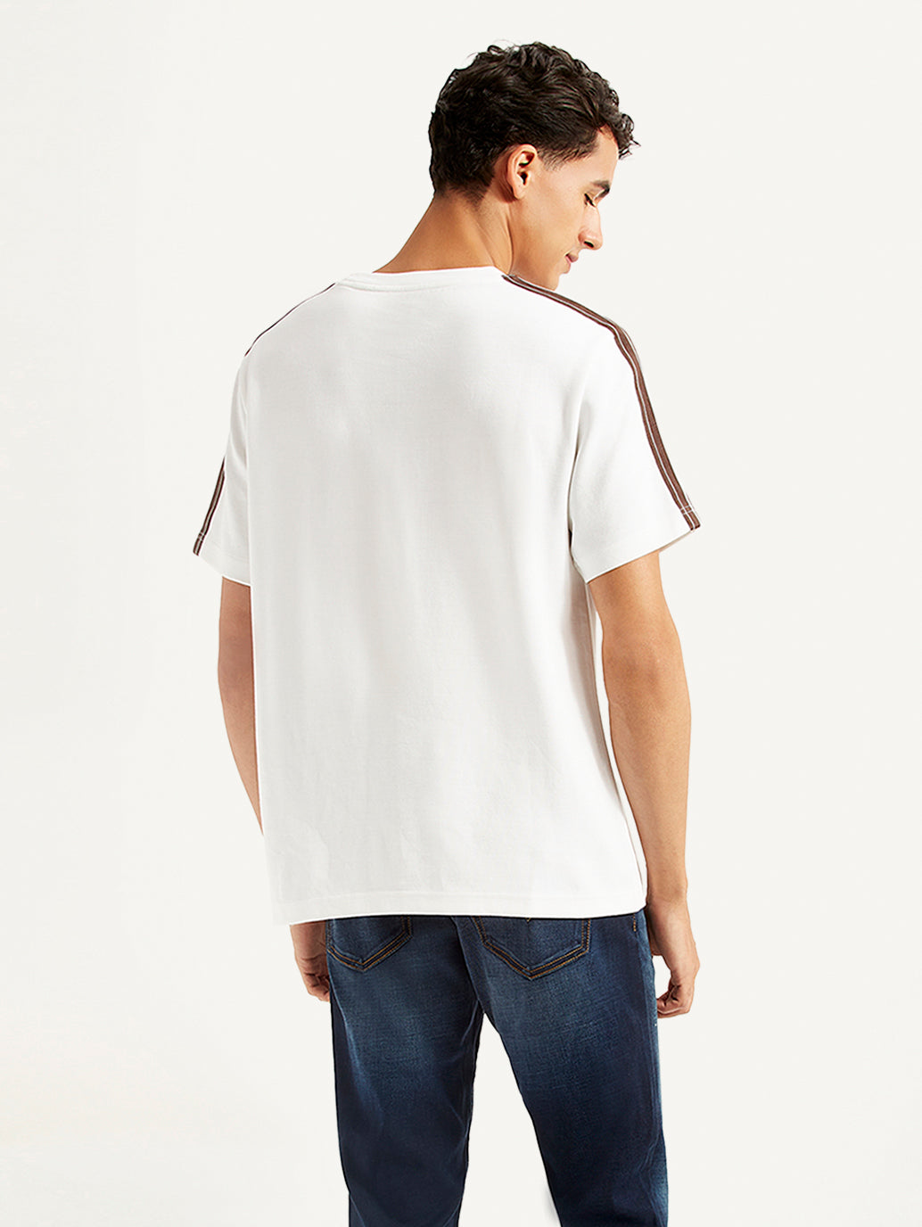 Men's Typographic Crew Neck T-shirt