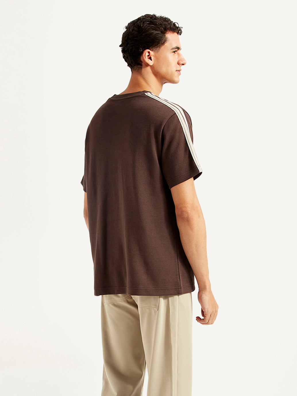Men's Typographic Crew Neck T-shirt