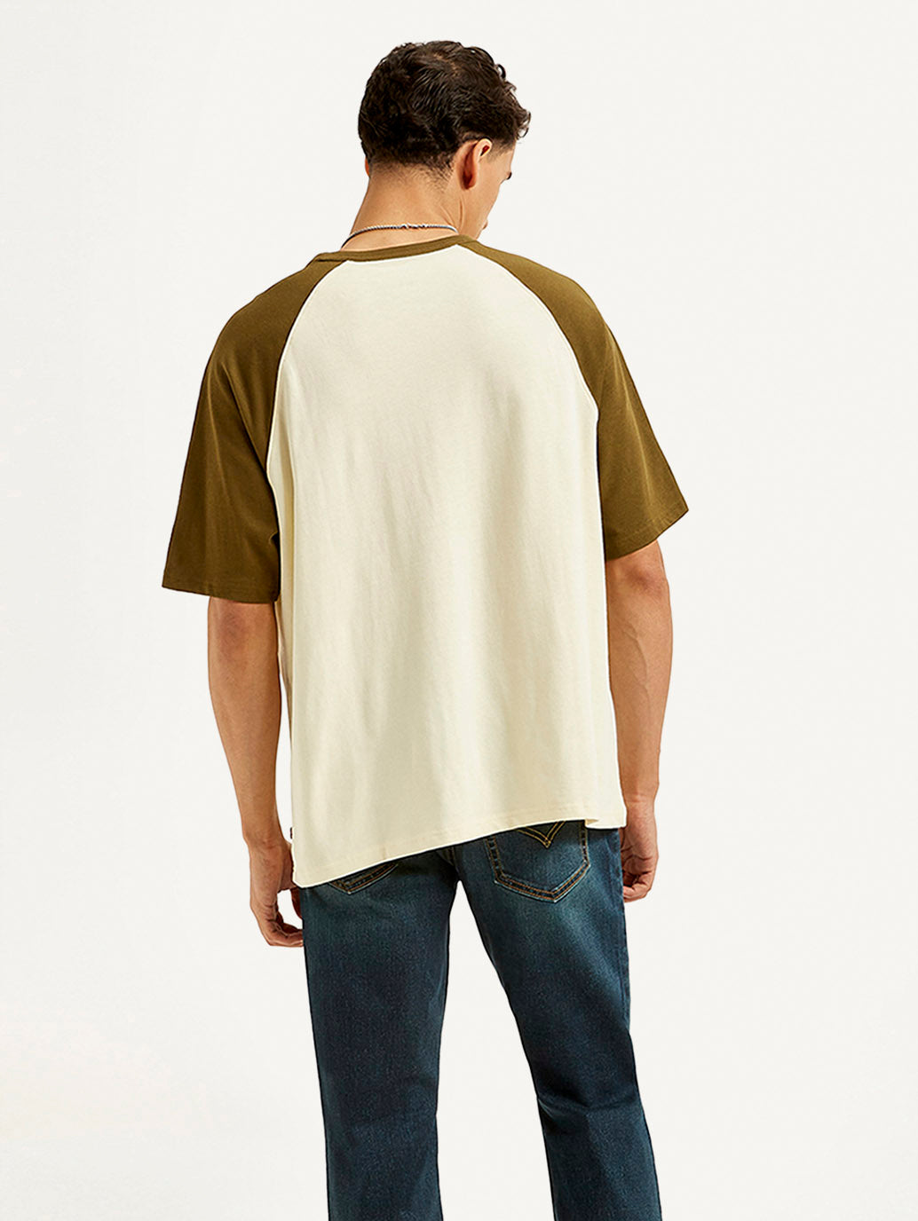 Men's Colorblock Loose Fit T-shirt