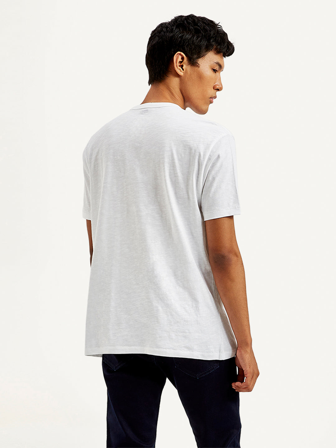 Men's Solid Slim Fit T-Shirt