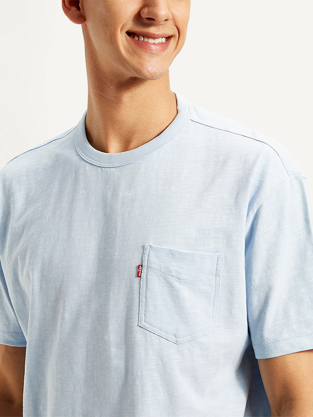 Men's Solid Slim Fit T-Shirt
