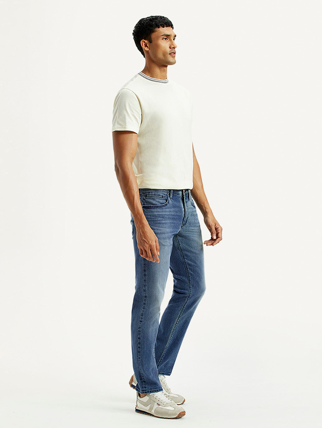 Men's Redloop 511 Dark Indigo Slim Fit Mid Rise Selvedge Jeans