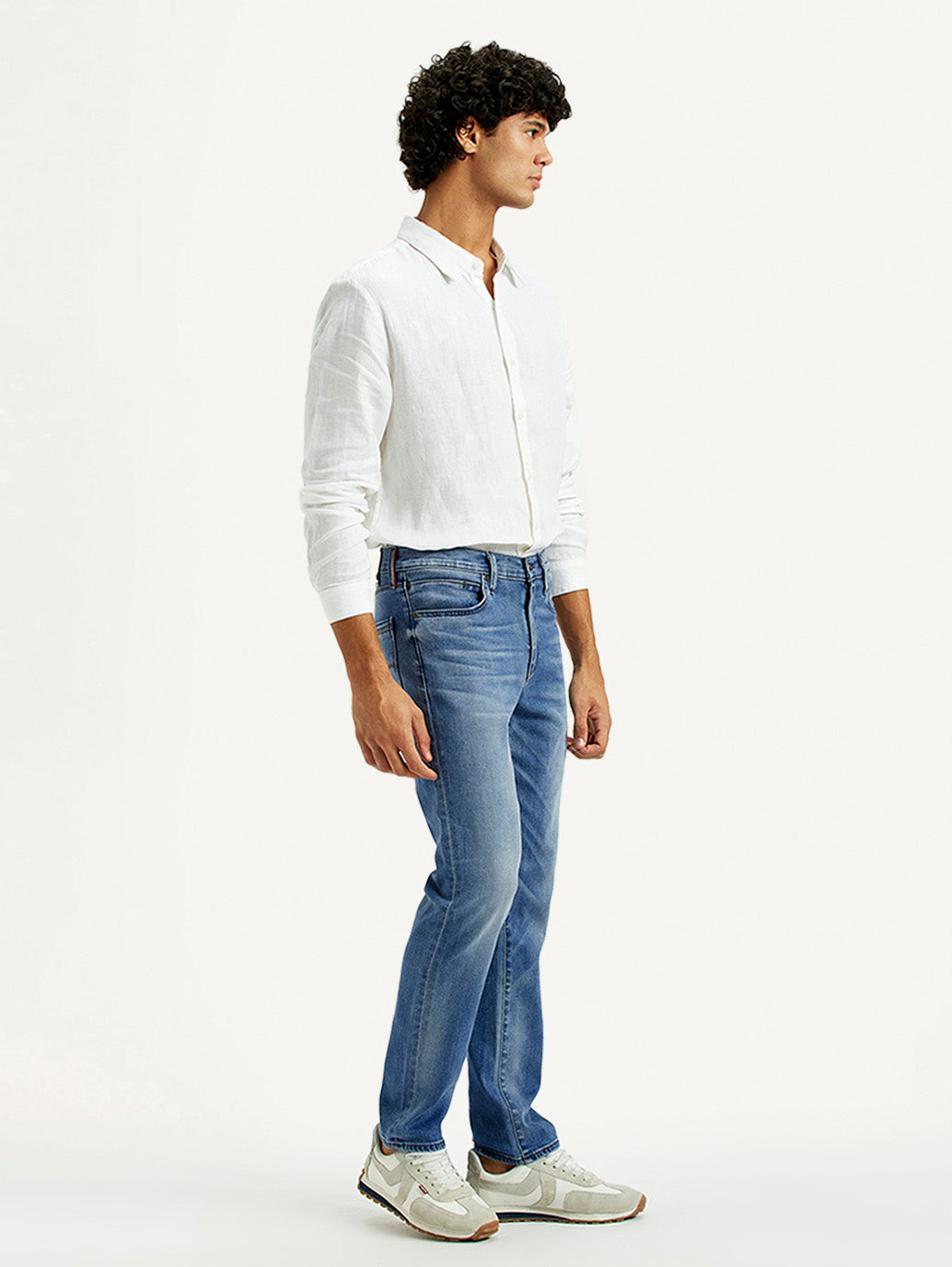Men's Redloop 511 Indigo Slim Fit Mid Rise Jeans