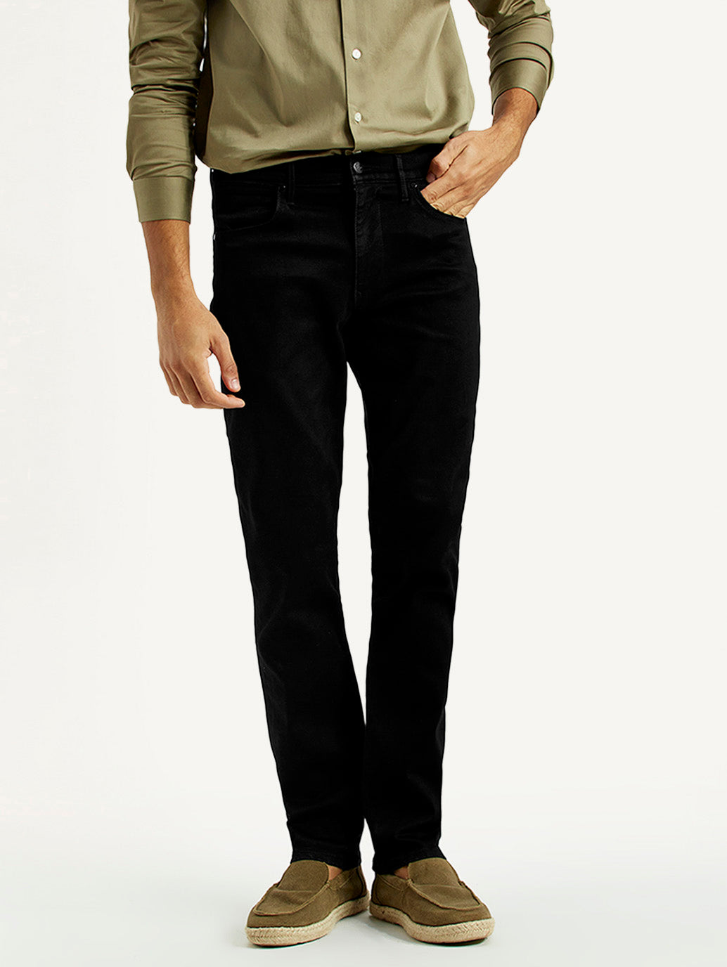 Men's Redloop 511 Dark Indigo Slim Fit Mid Rise Jeans