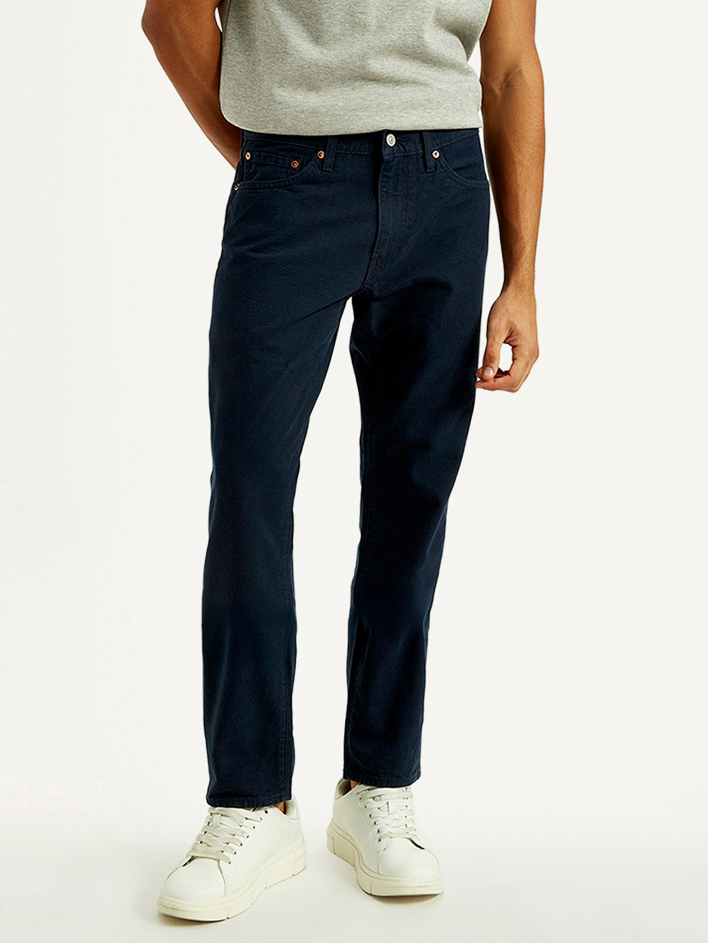 Men's Redloop 541 Blue Athletic Tapered Fit Mid Rise Selvedge Jeans