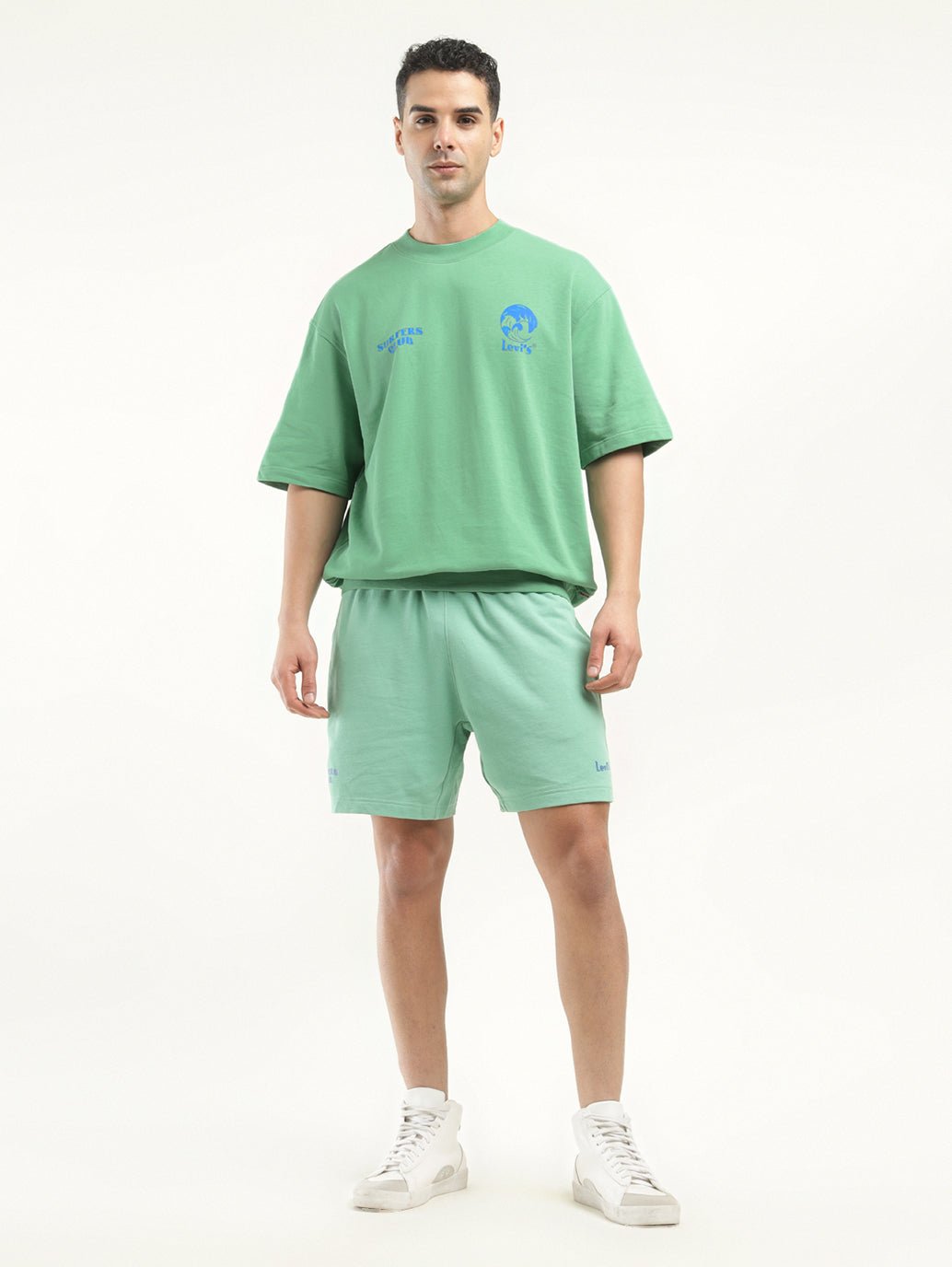 Men's Solid Loose Fit T-shirt