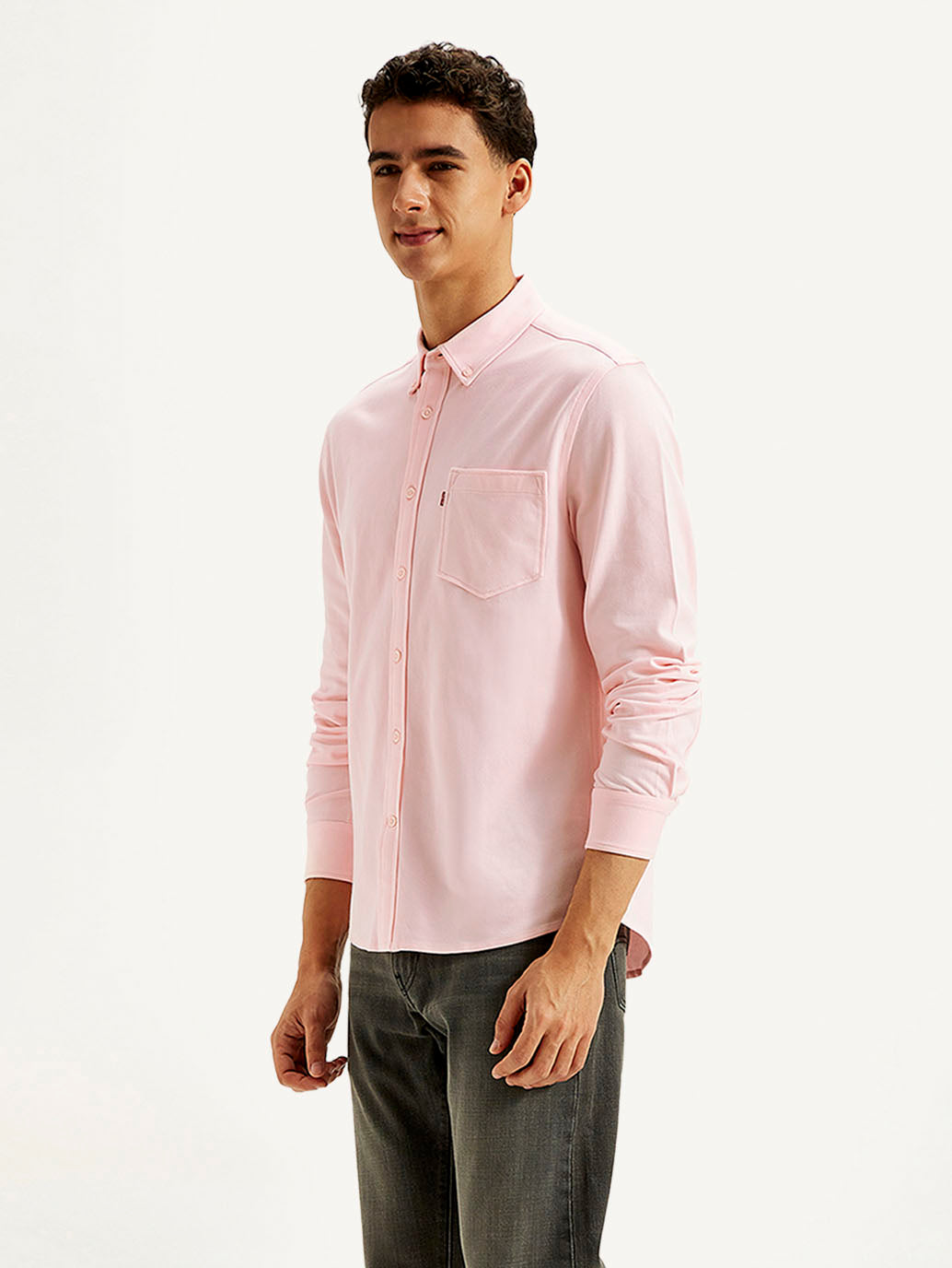 Men's Solid Slim Fit Shirt
