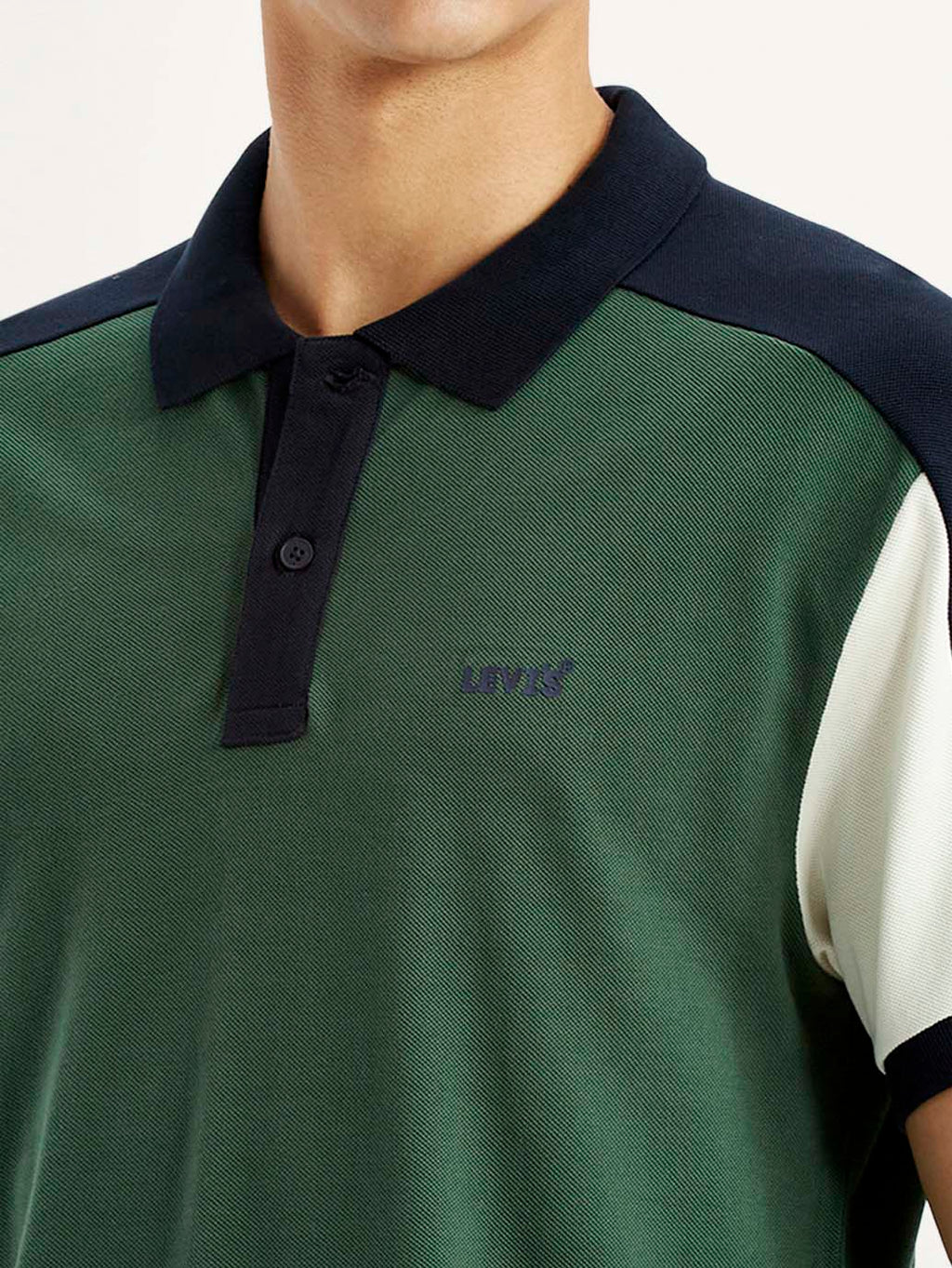 Men's Colorblock Multi Color Slim Fit Polo T-shirt