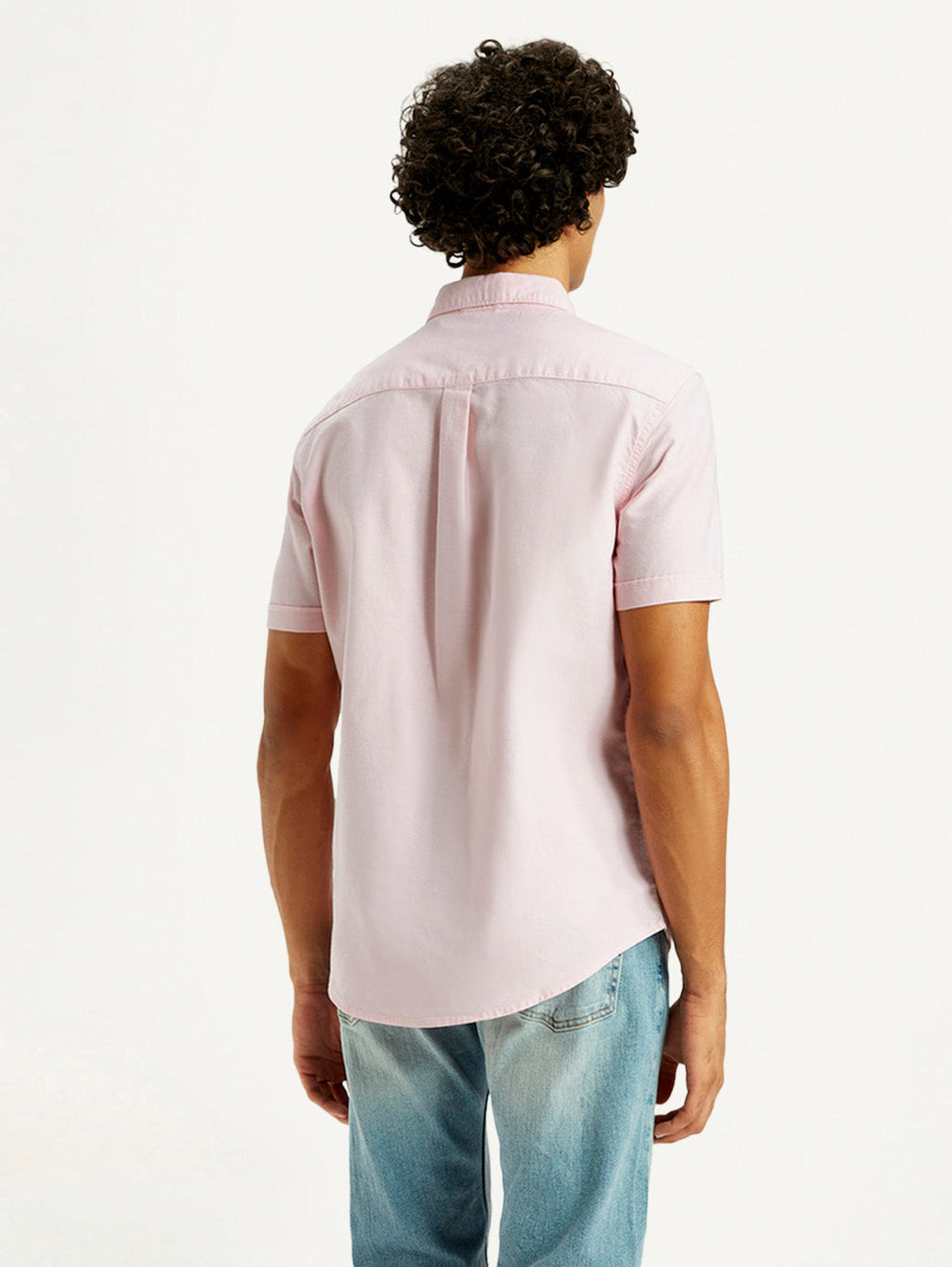 Men's Solid Slim Fit Oxford Shirt