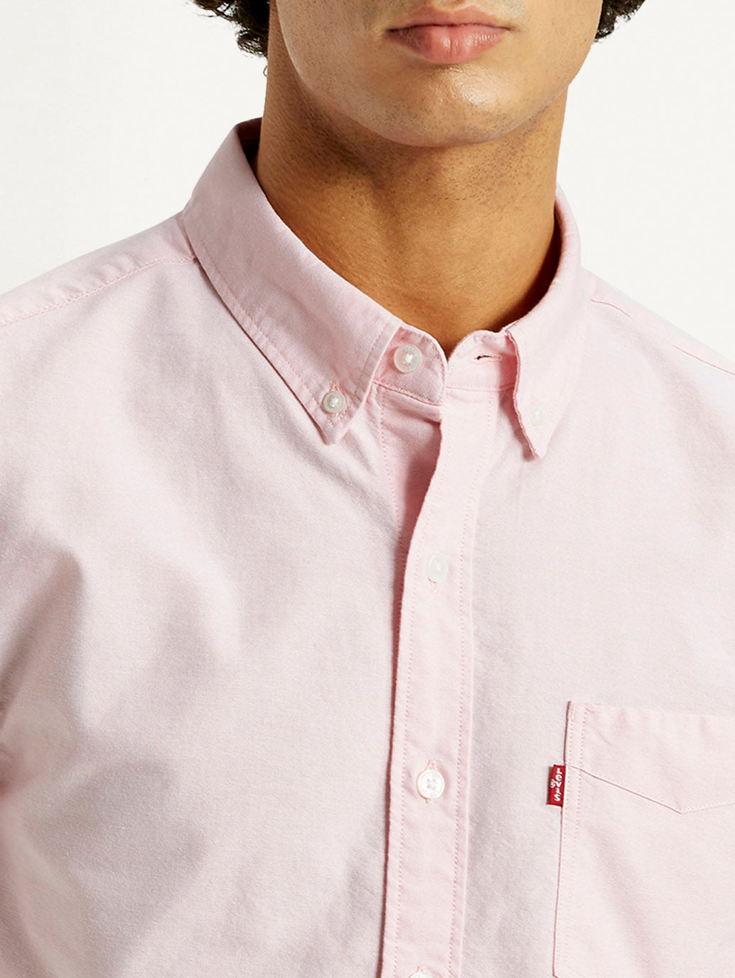 Men's Solid Slim Fit Oxford Shirt