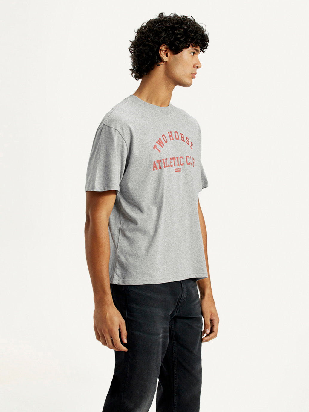 Men's Typography Boxy Fit T-Shirt