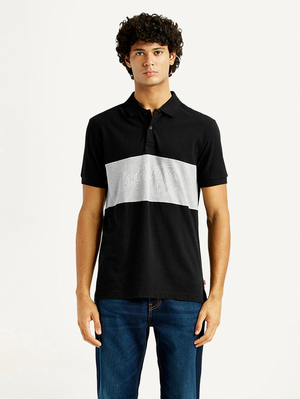 Men's Pure Cotton Slim Fit Polo T-shirt
