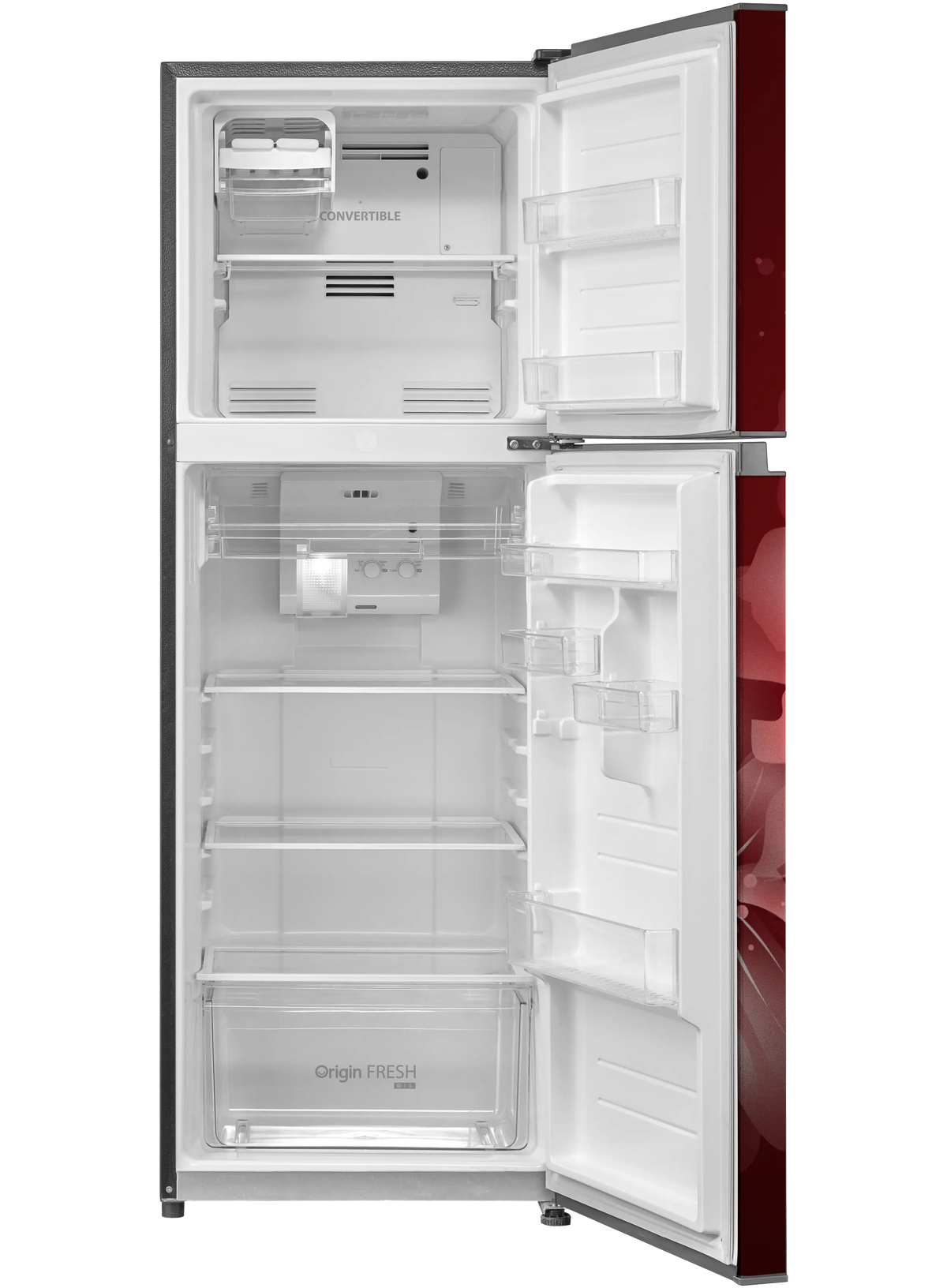 Toshiba, Convertible, Net Capacity 233 L, Real Inverter, 3 Star, Floral Moon Reflected Brown GR-RT338WE-PMI(26K)