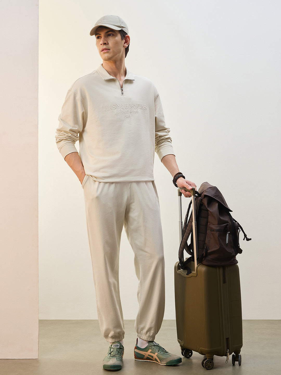 Chasing Horizons High Neck Oversized Co-ord Set