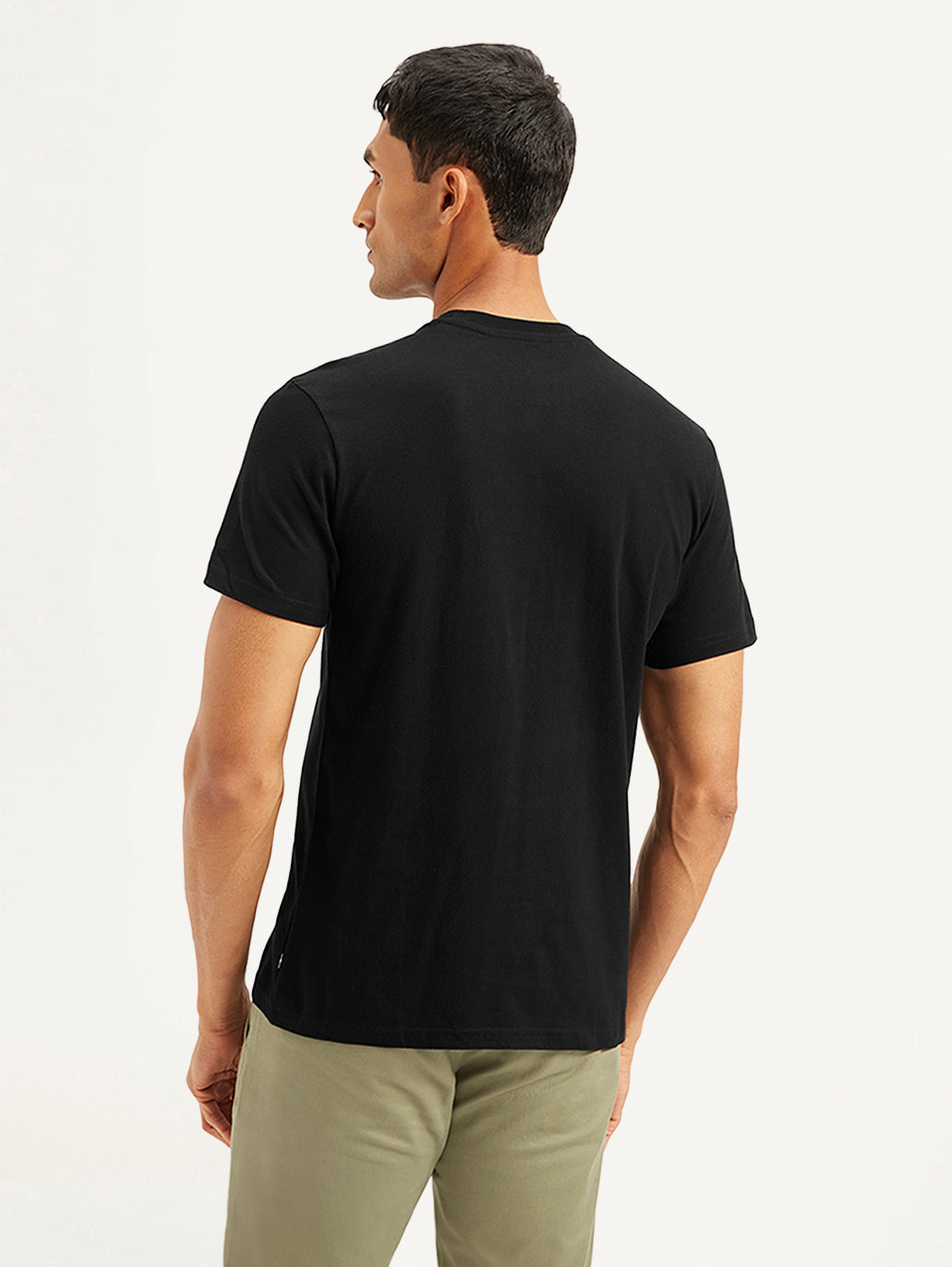 Men's Solid Slim Fit T-shirt