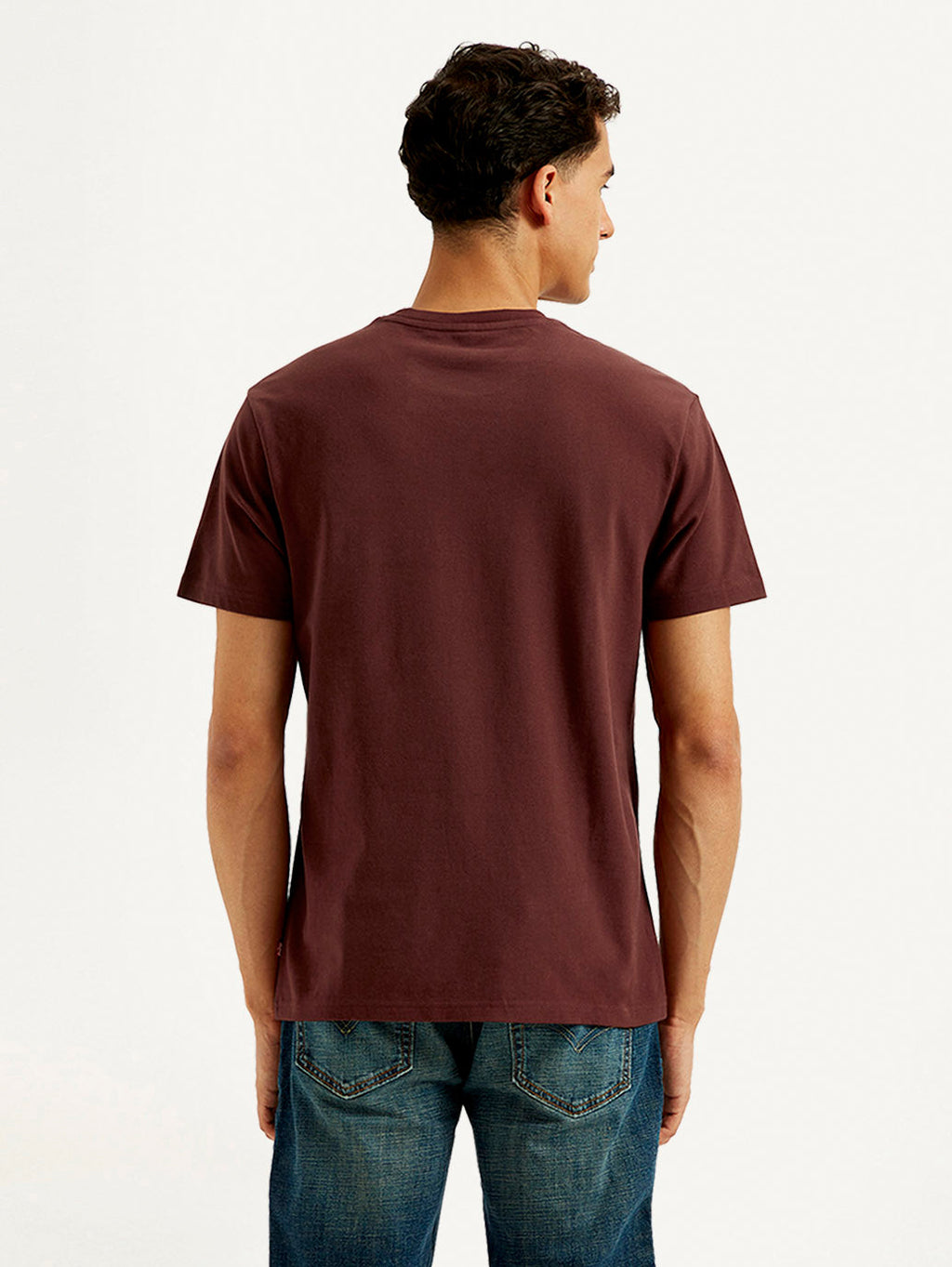 Men's Solid Slim Fit T-shirt