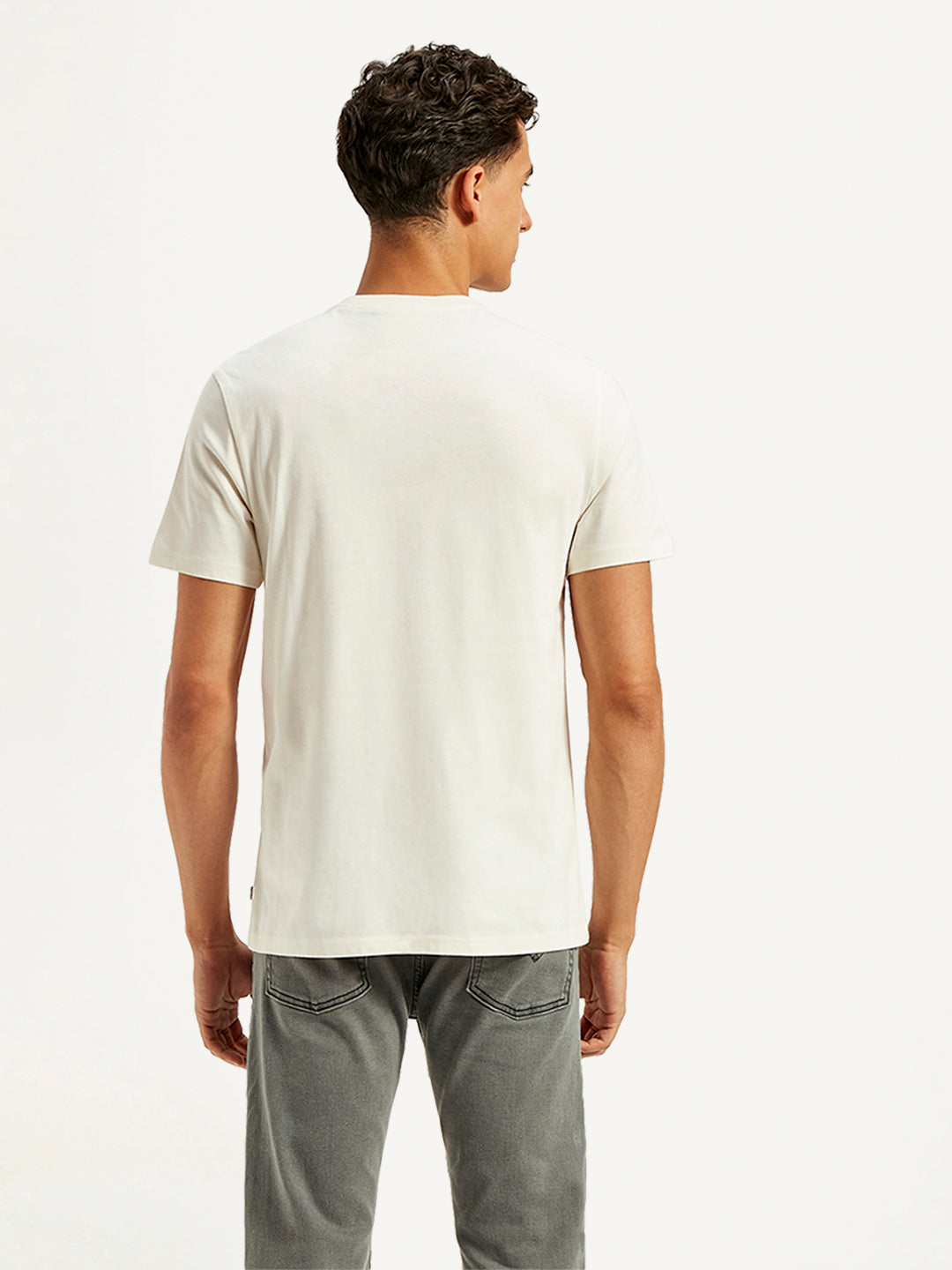 Men's Brand Logo Slim Fit T-Shirt