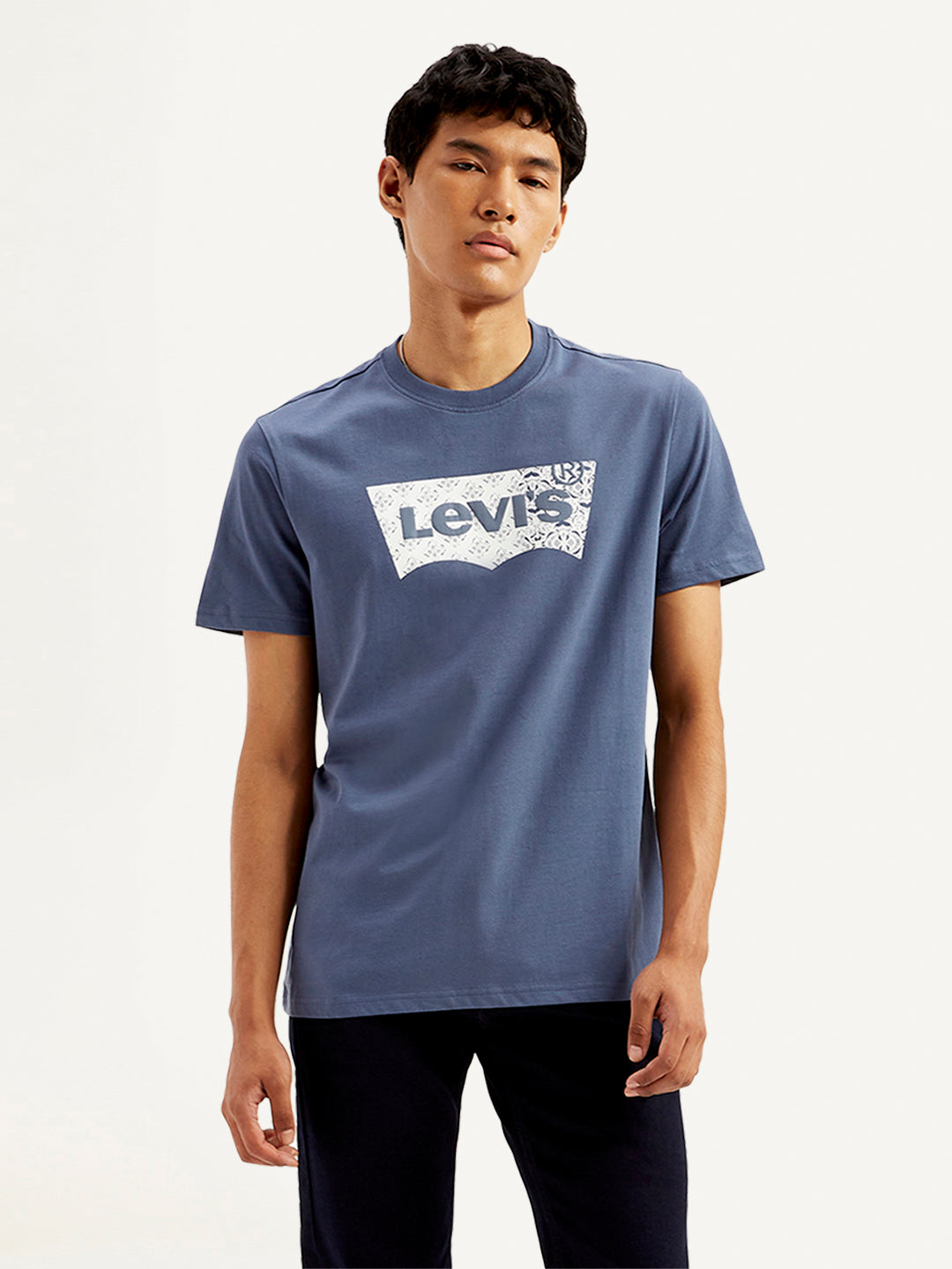 Men's Brand Logo Slim Fit T-Shirt