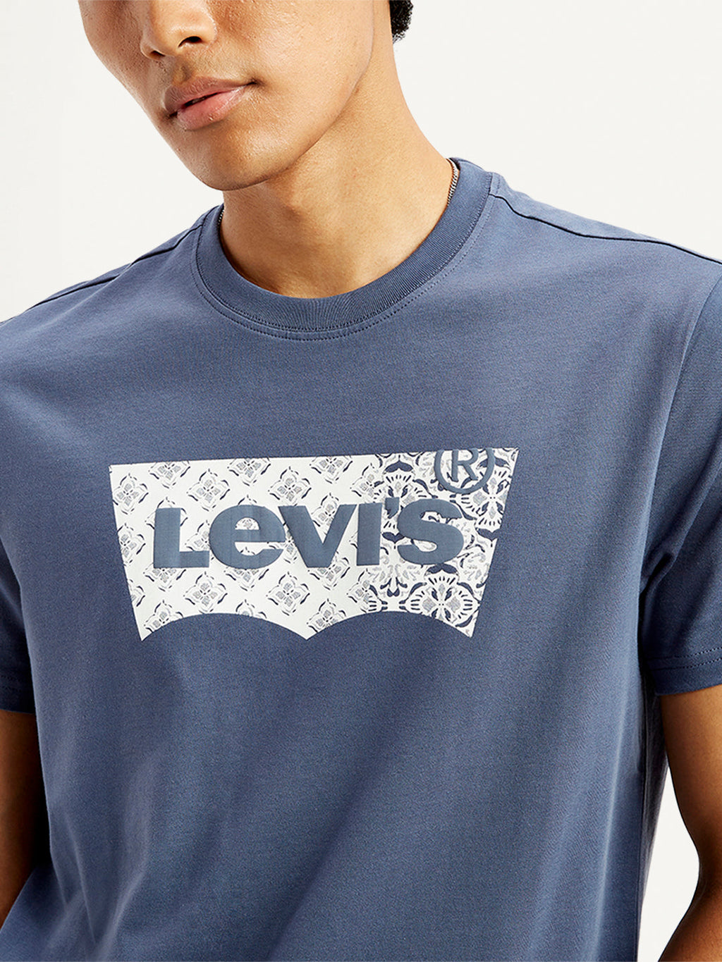 Men's Brand Logo Slim Fit T-Shirt