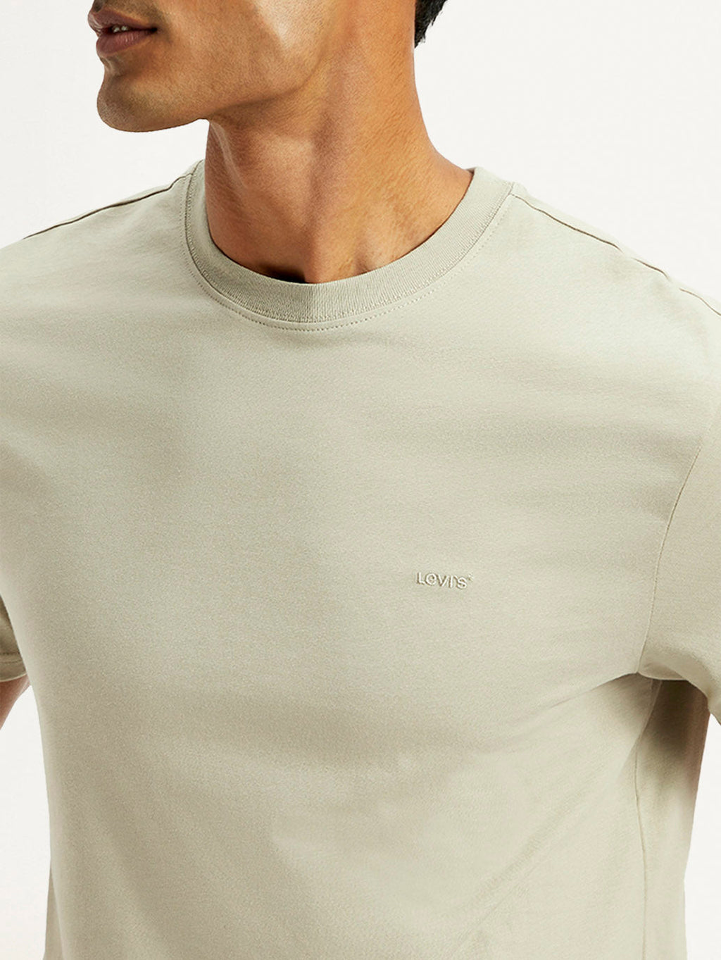 Men's Solid Slim Fit T-Shirt
