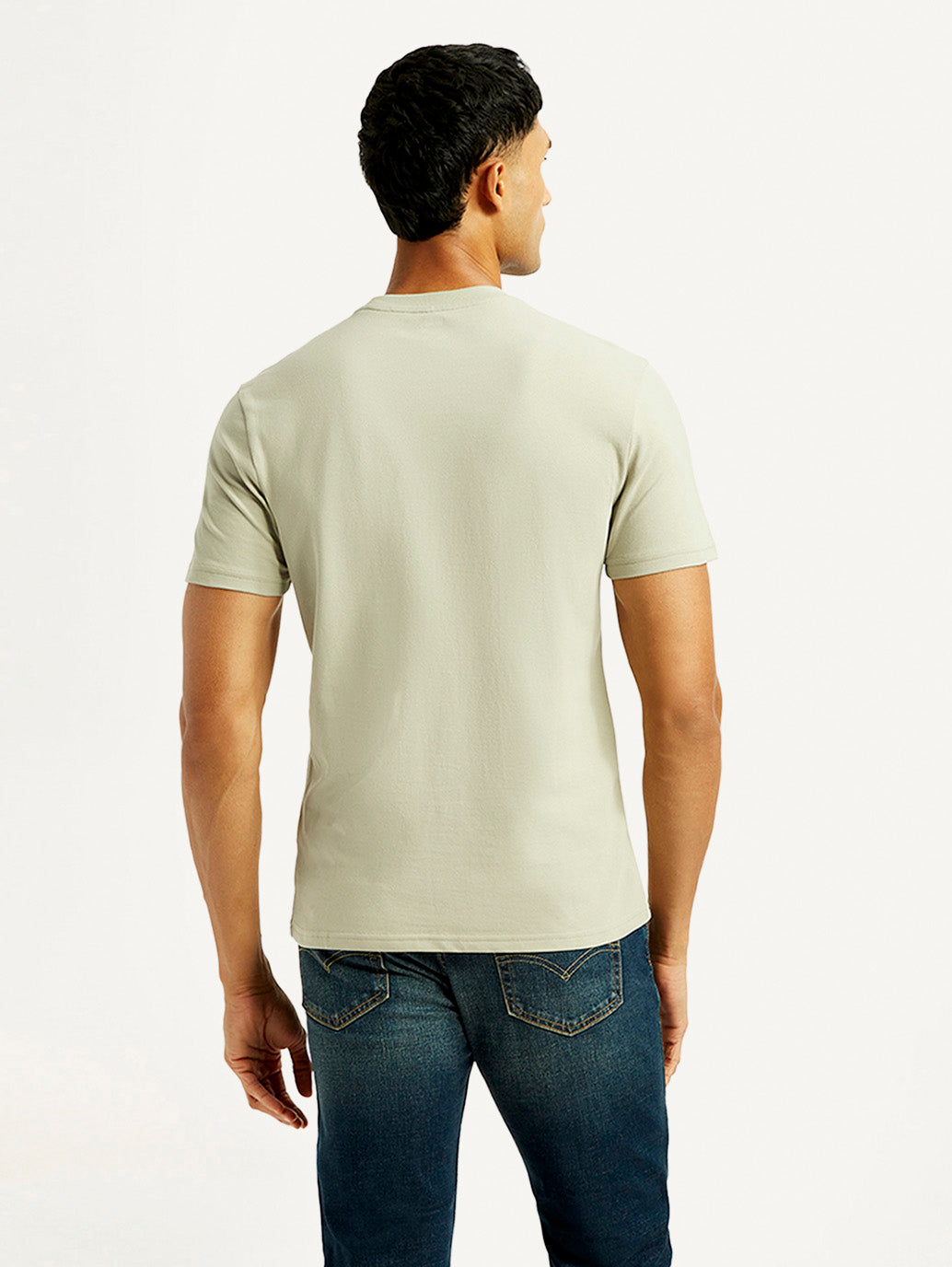 Men's Solid Slim Fit T-shirt