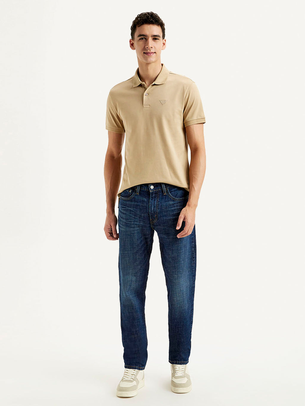 Men's 511 Dark Blue Slim Fit Mid Rise Jeans