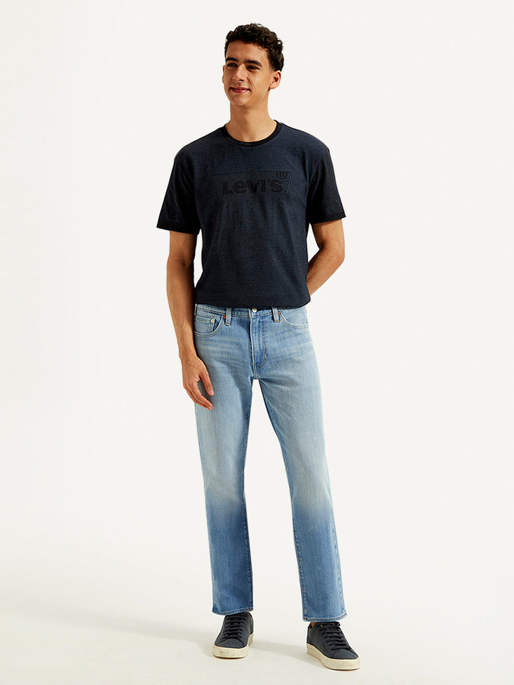 Men's 511 Light Blue Slim Fit Mid Rise Jeans