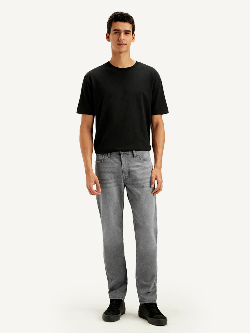 Men's 511 Grey Slim Fit Mid Rise Jeans