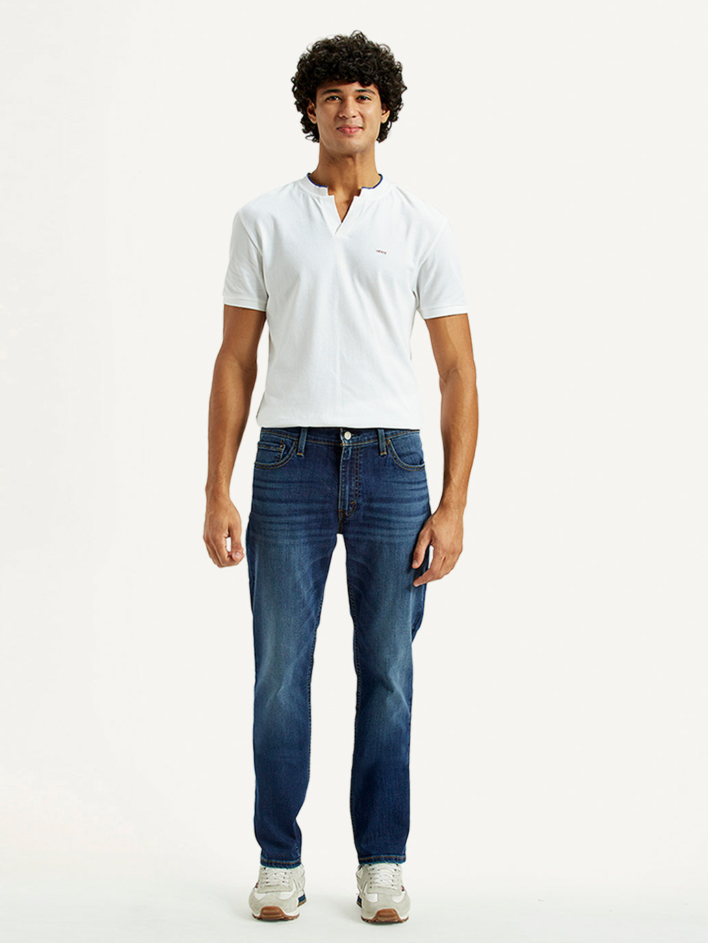 Men's 511 Indigo Slim Fit Mid Rise Jeans