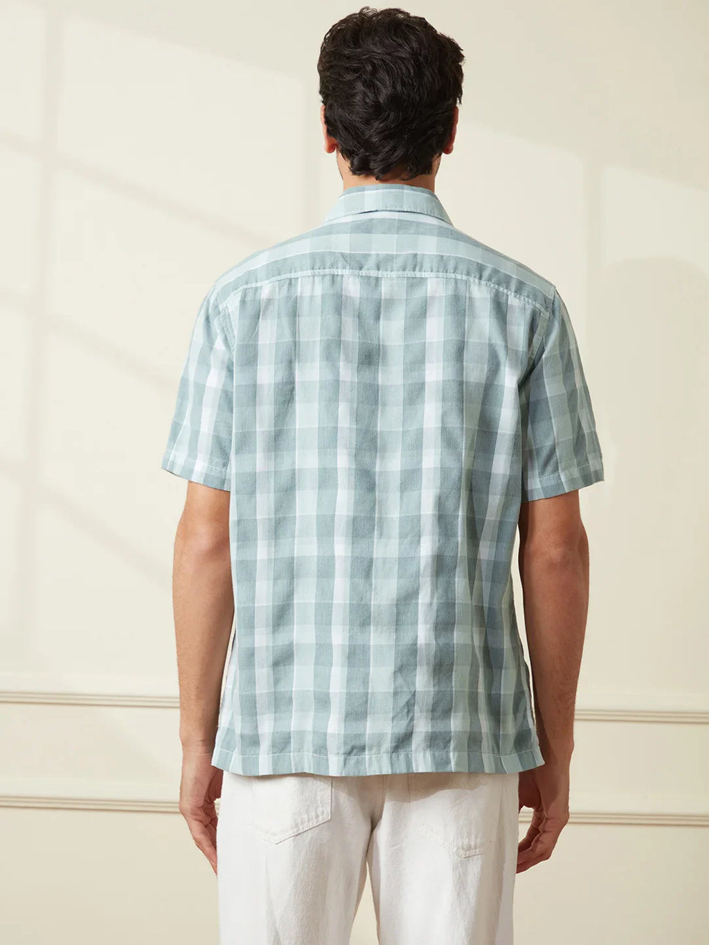 Casual Corduroy Resort Fit Shirt | Green