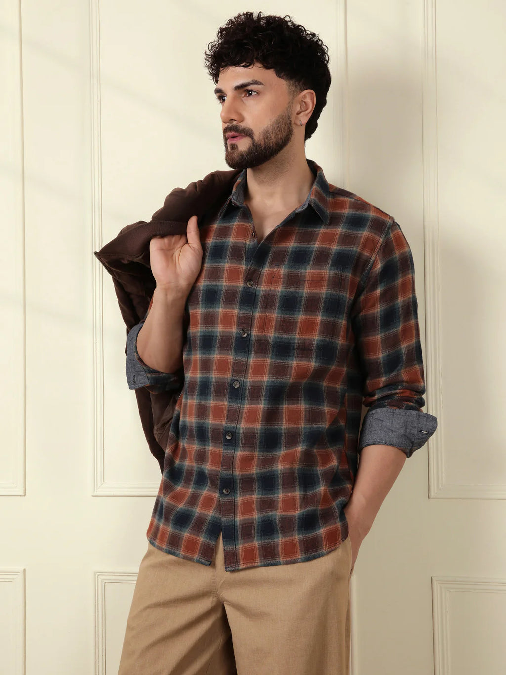 Rustic Checks Woven Shirt