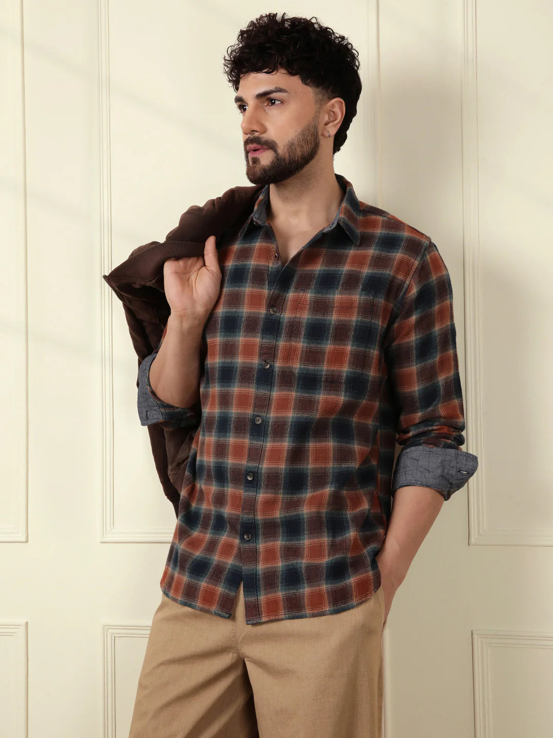 Rustic Checks Woven Shirt