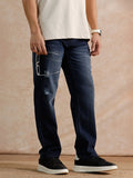 Distressed Anti Fit Jeans | Blue