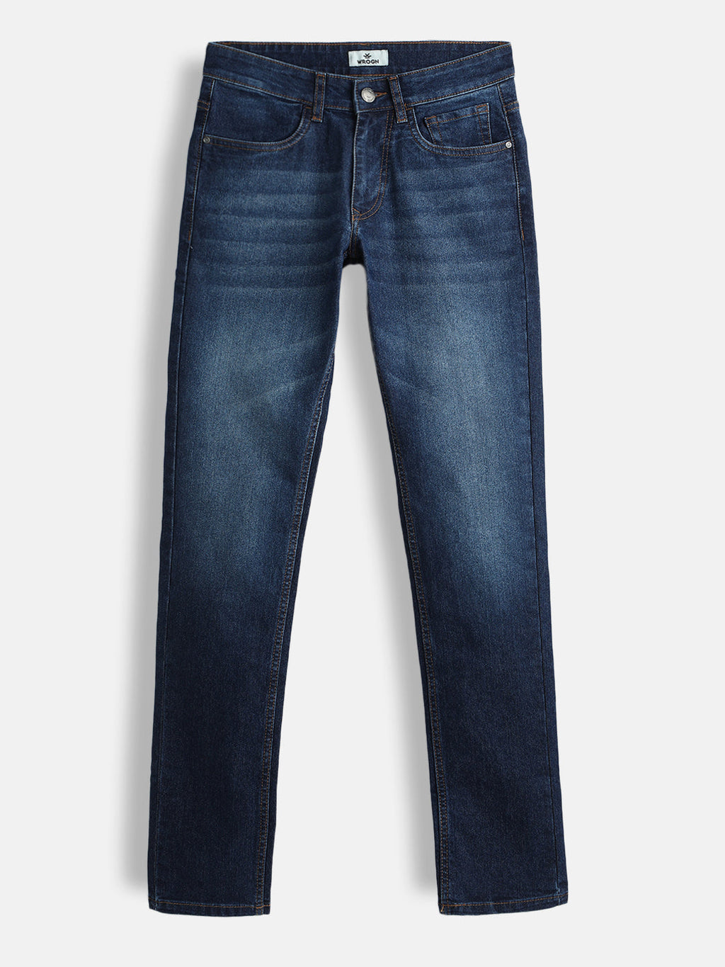 Dark Blue Slim Fit Denim Jeans