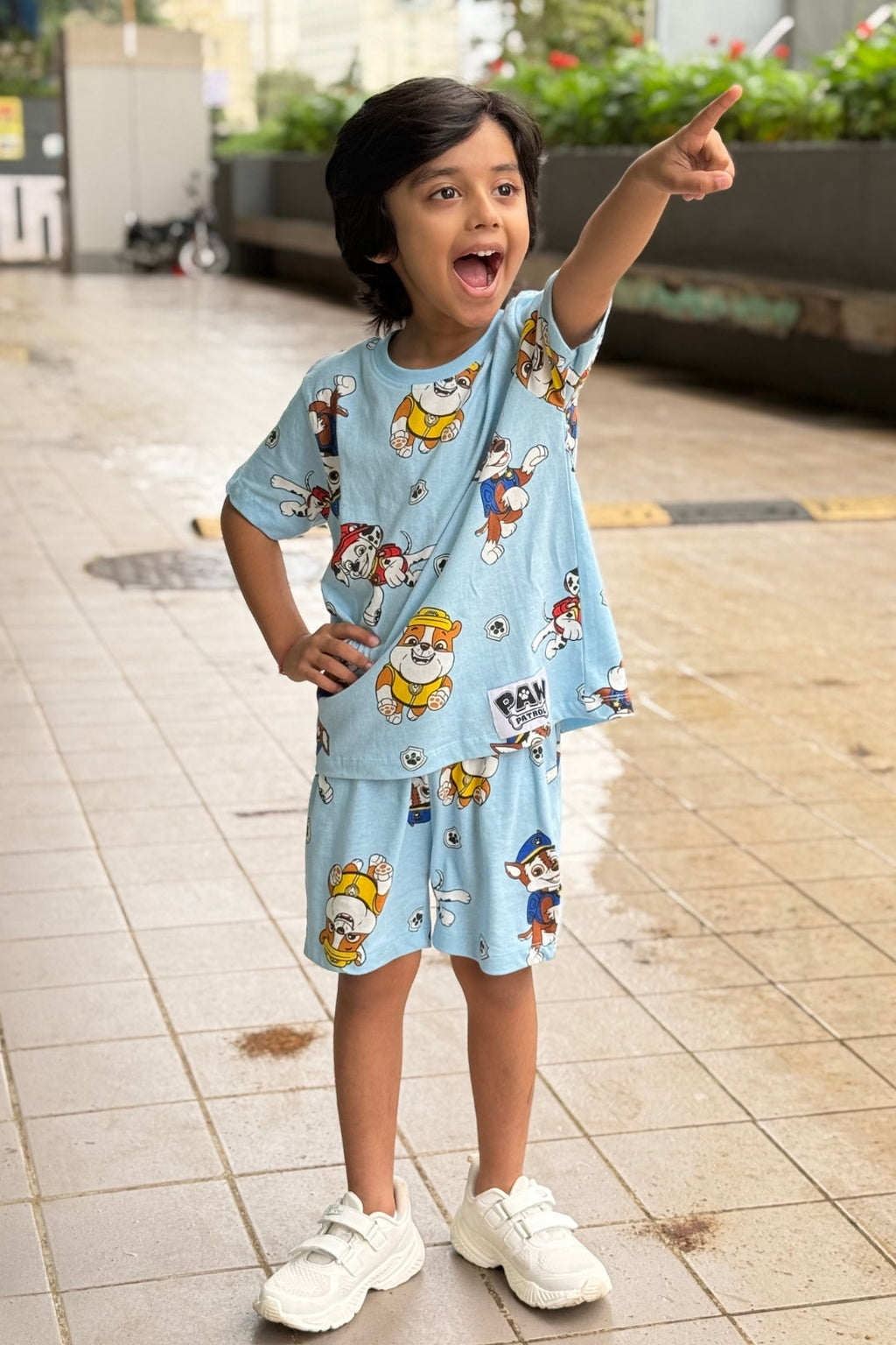 Paw Patrol Classic Pattern Shorts Set