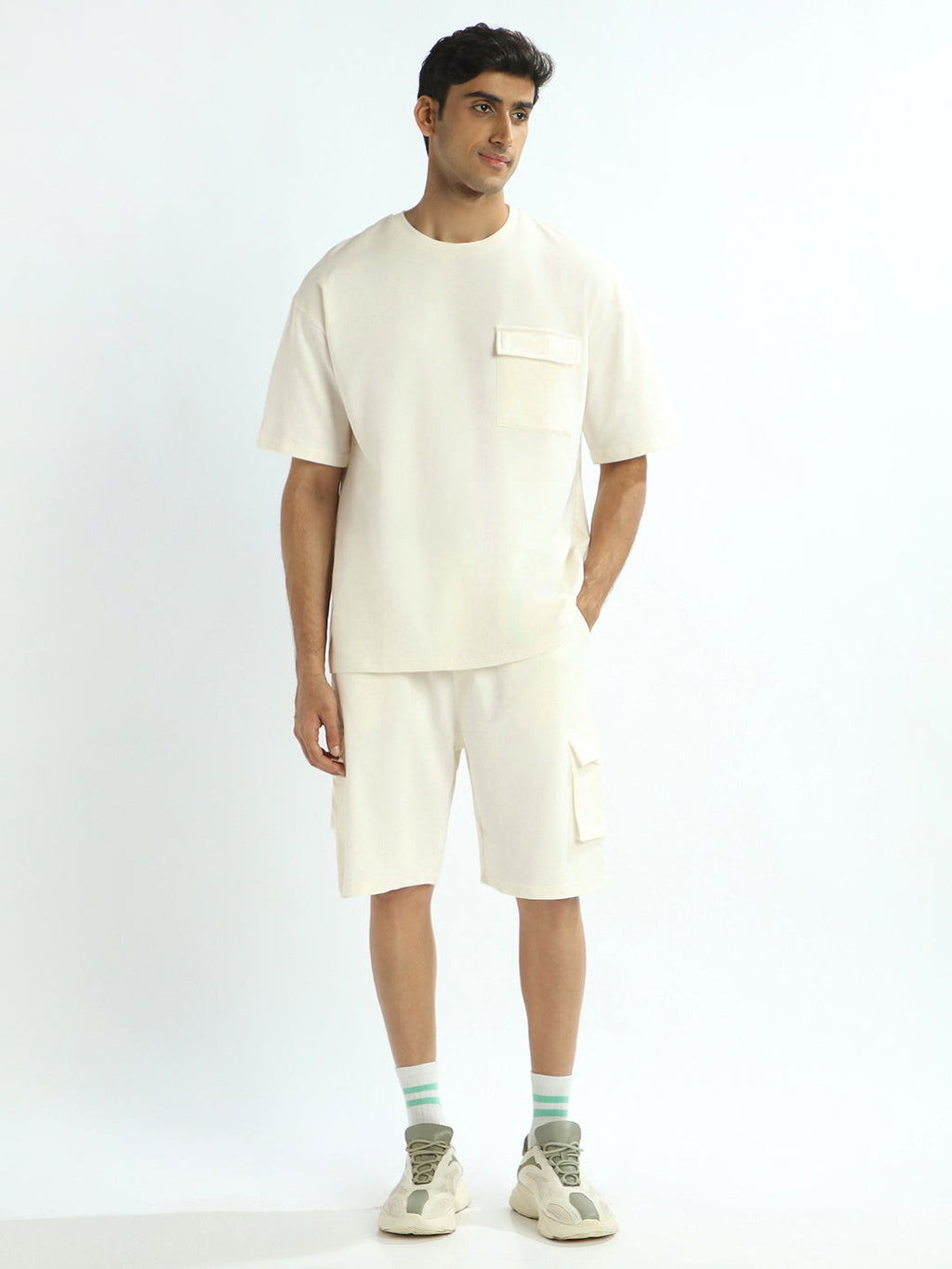 Oversized Klaeinn Cargo Pocket Co-ord Set