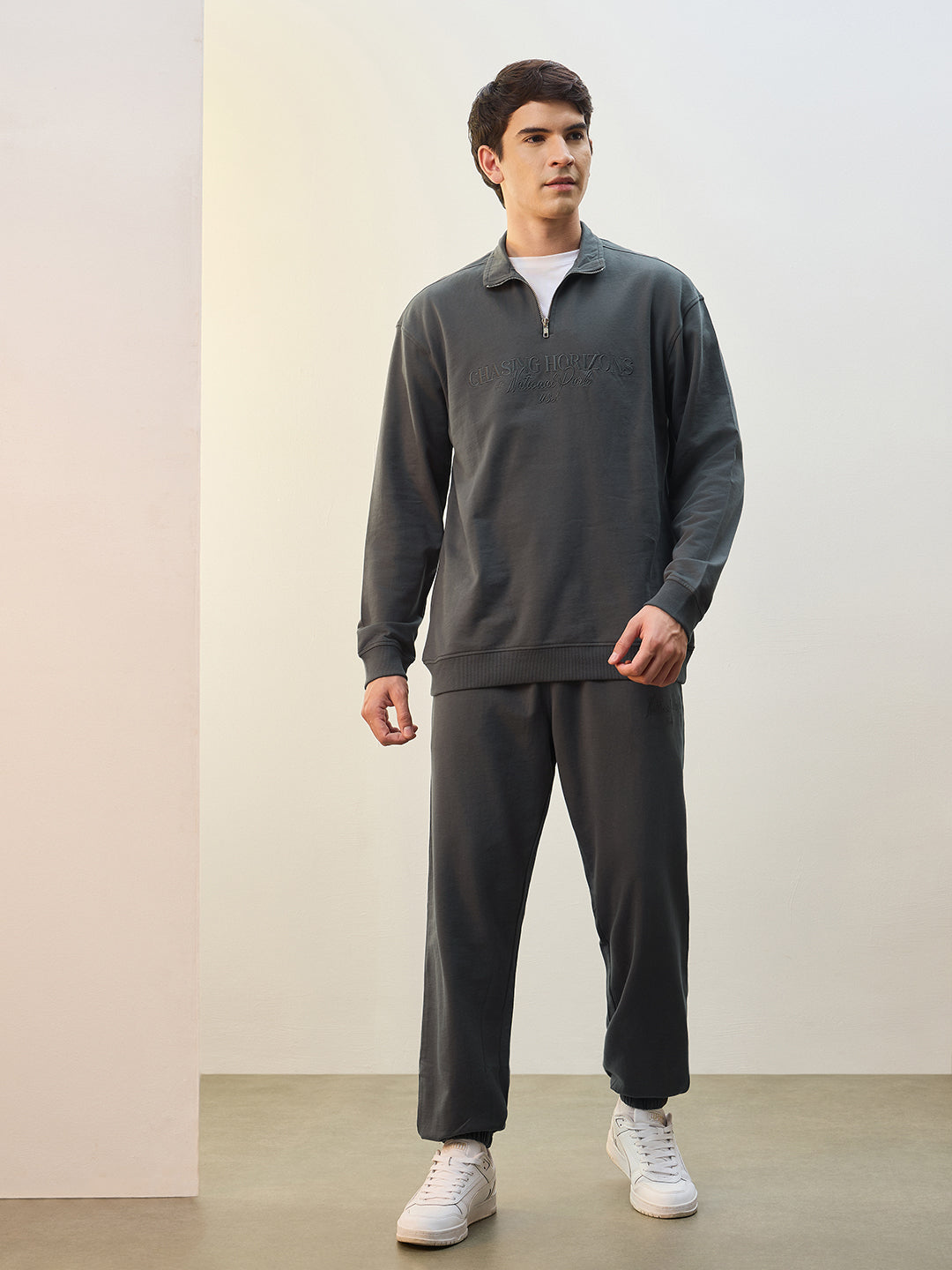 Chasing Horizons High Neck Oversized Co-ord Set