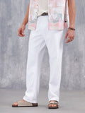 Anti-Fit Distressed Jeans | White