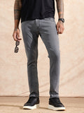 Solid Slim Fit Jeans | Light Grey