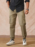 Korean Loose Fit Jogger | Olive