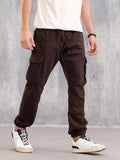 Straight Fit Cargo Jogger I Dk Brown