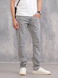 Heavy Washed Grey Jeans | Grey