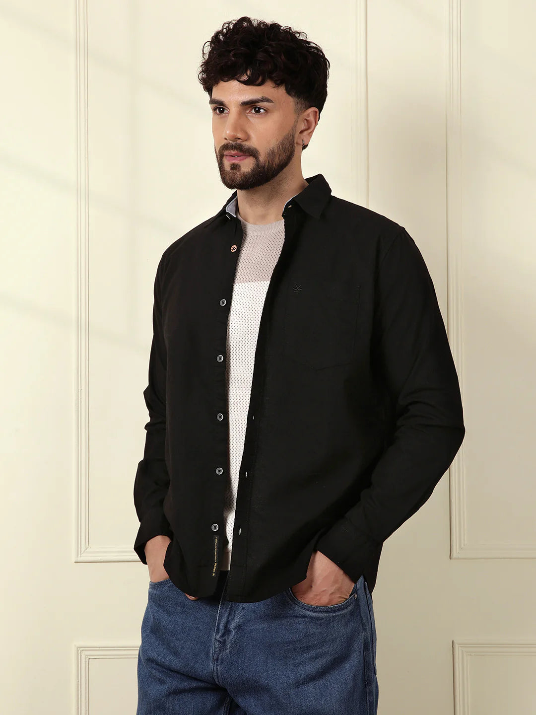 Solid Premium Cotton Shirt
