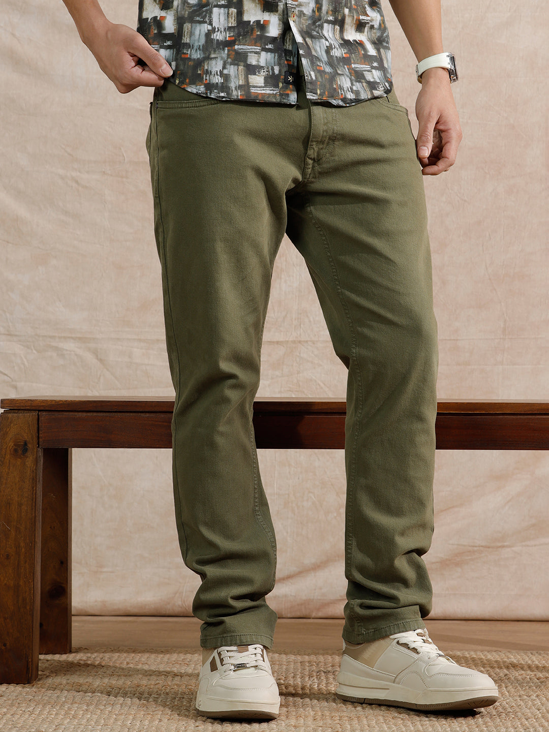 Casual Slim Fit Jeans | Black