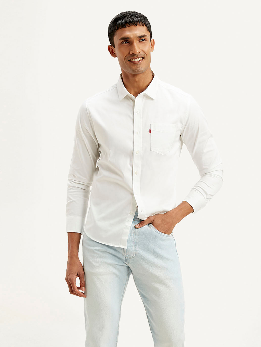 Men's Solid Slim Fit Shirt